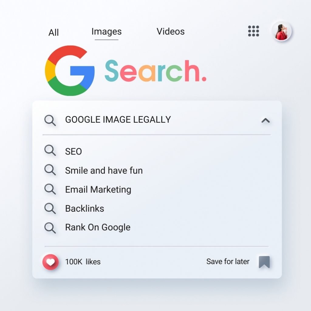 Google images legally