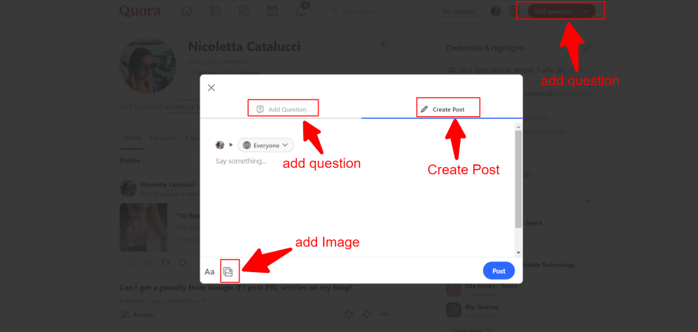 Include images or links