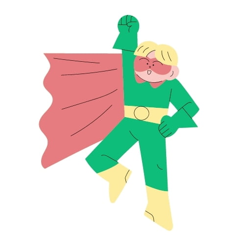 What makes this method so powerful, is a super eroe in green