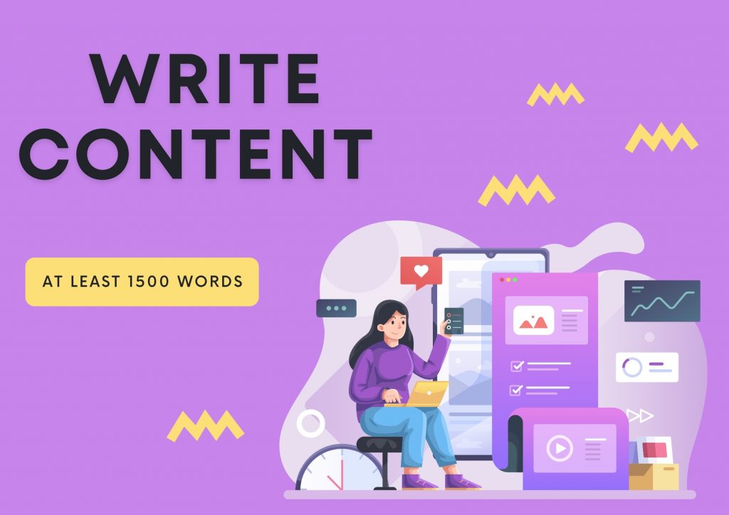 Write the content
